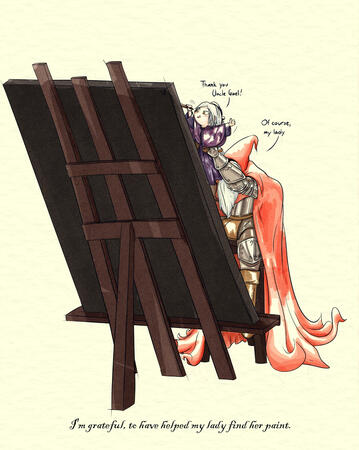 The Painter + Uncle Gael